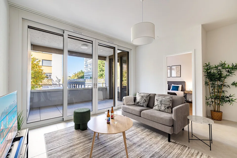 Appartamento moderno 1 camera con balcone a Crissier -- Losanna
