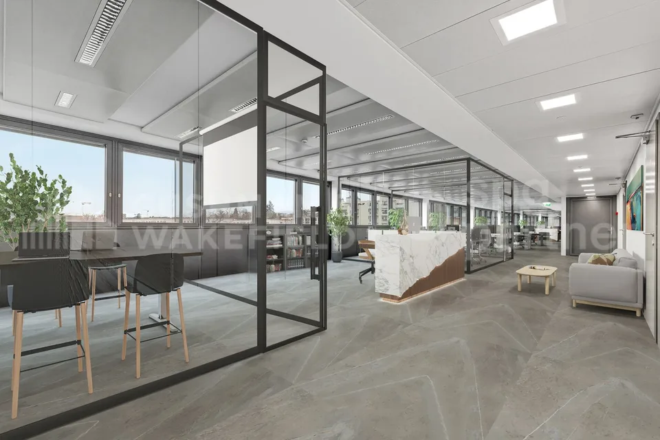Uffici di alta qualità di 288 m² con vista lago nel quartiere delle Nazioni - Nation Business Center
