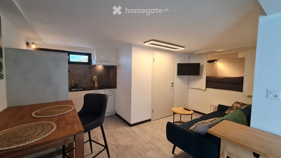 Furnished studio, all charges included
