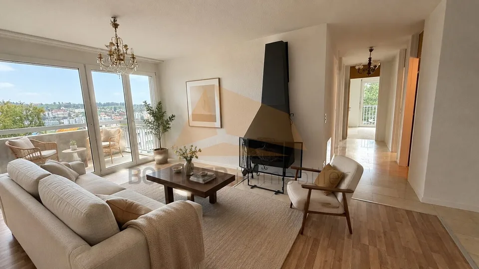 A VENDRE APPARTEMENT 3.5 PIÈCES AVEC GARAGE BOX