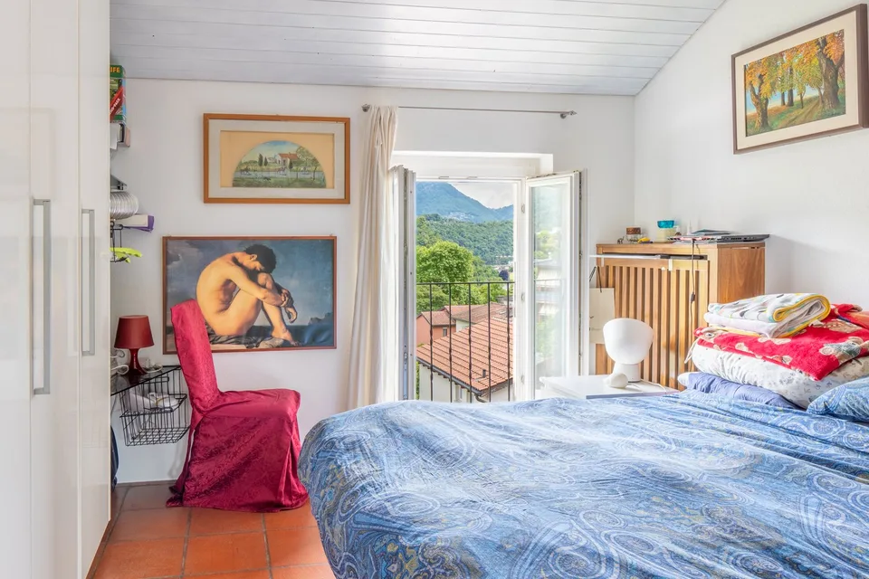 4,5-Zimmer-Mansardenwohnung - Sichtbare Balken, Terrakotta, hohe Decken – Foto 12 von 25