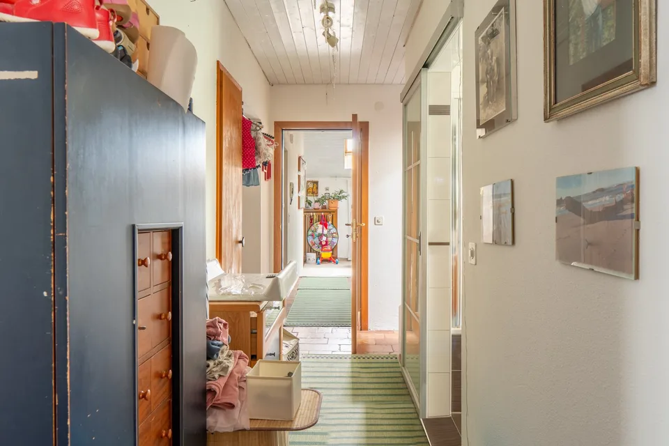 4,5-Zimmer-Mansardenwohnung - Sichtbare Balken, Terrakotta, hohe Decken – Foto 10 von 25