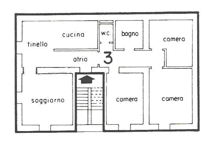 4,5-Zimmer-Mansardenwohnung - Sichtbare Balken, Terrakotta, hohe Decken – Foto 25 von 25