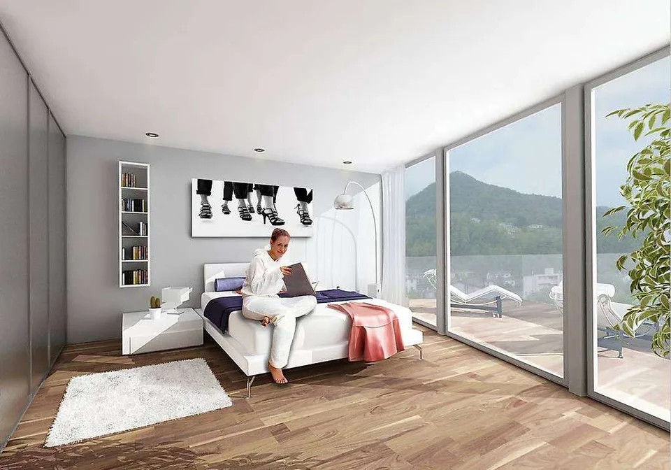 APPARTAMENTO 4.5 LOC. CON PISCINA MORBIO INFERIORE