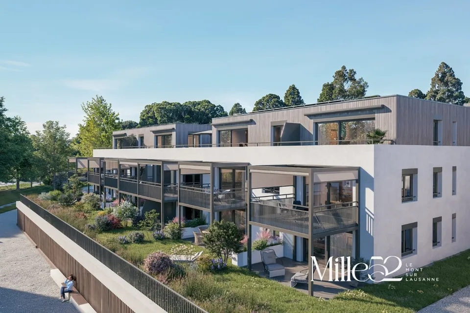 Mille52 - Lot F-1 - Duplex de 5.5 pièces avec terrasse et jardin – photo 7 sur 13