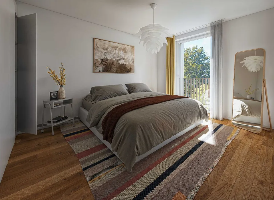 Comfort and brightness are guaranteed: 3.5 rooms with balcony!