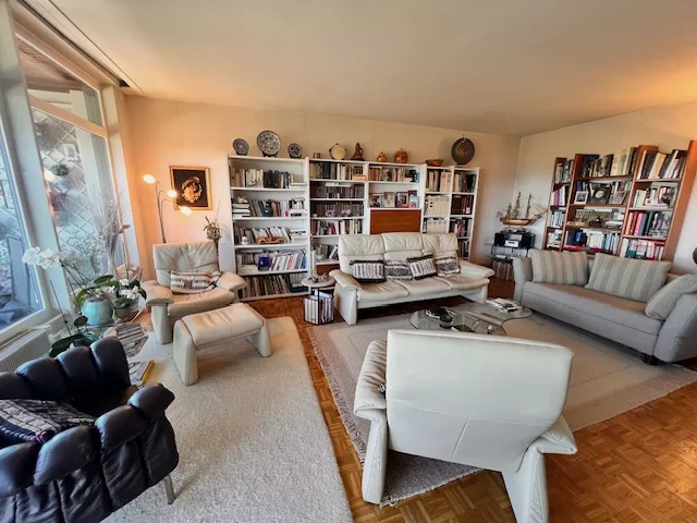 Bellissimo appartamento in viager a Petit-Saconnex con vista lago e getto di Ginevra