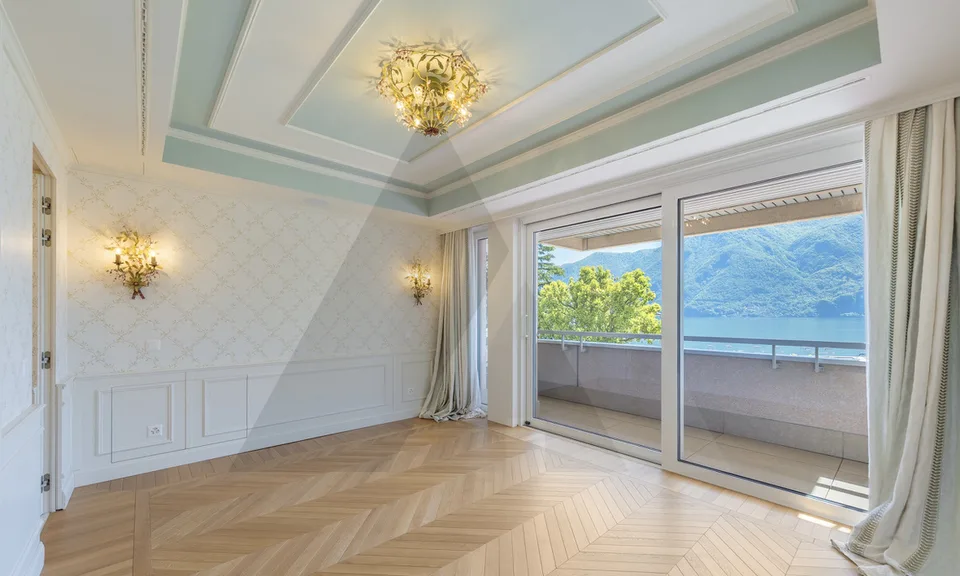RESIDENZA FRONTE LAGO CON GIARDINO PRIVATO NEL CENTRO DI LUGANO – Foto 10 von 13