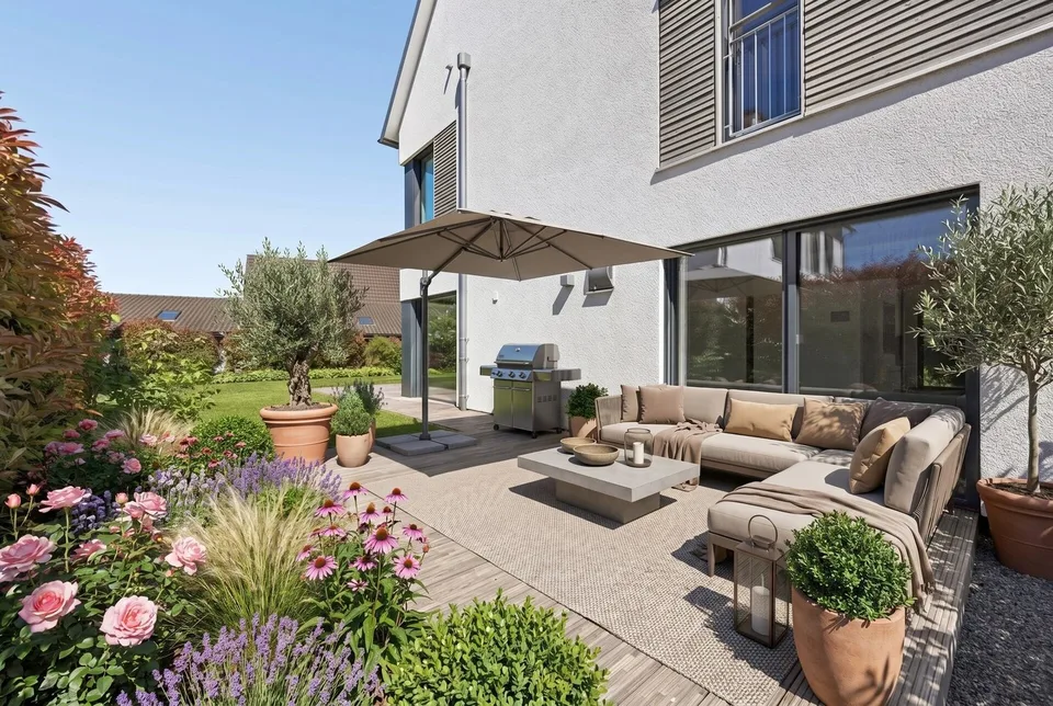 Casa unifamiliare designer in una posizione favorevole in termini di tasse