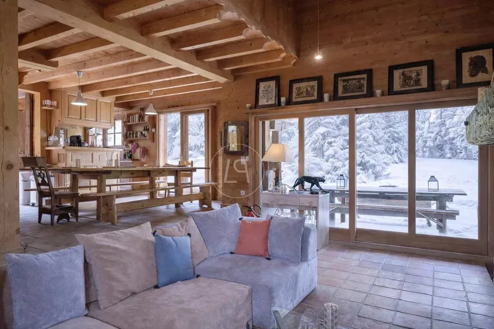 Charmantes Chalet der Extraklasse in der Nähe von Megève – Foto 8 von 13