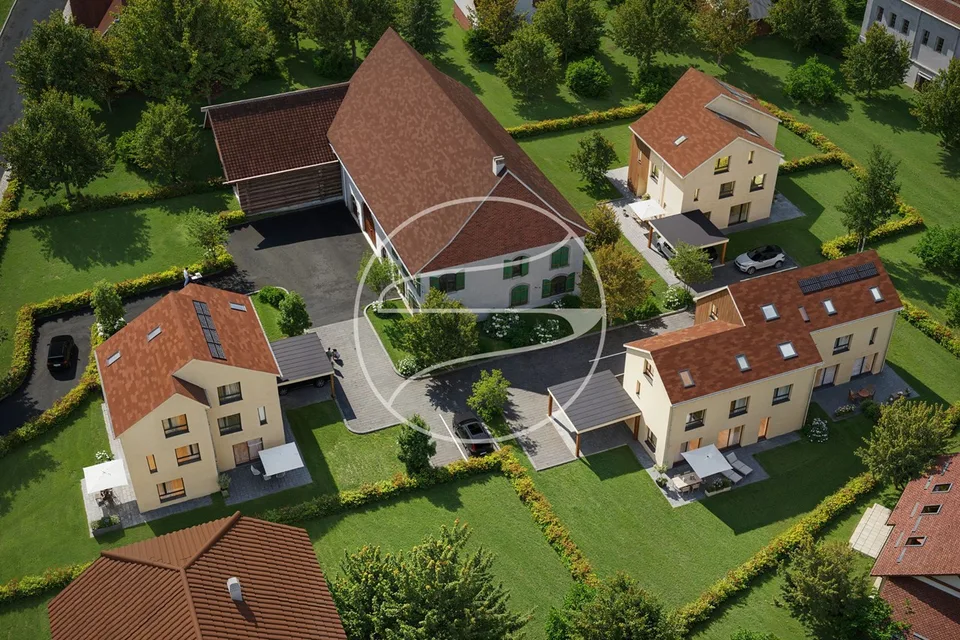 Promotion de 6 villas jumelées de 4.5 et 5.5 pièces à vendre à Corcelles-près-Payerne