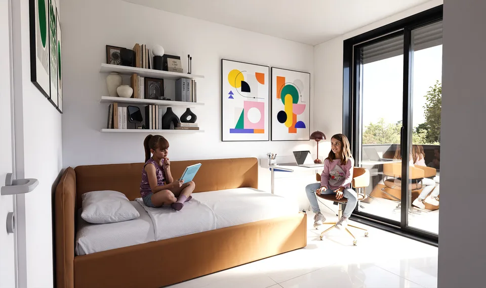 BOSCO LUGANESE - ELEGANTES 4.5-ZIMMER-WOHNUNG MIT PANORAMABLICK, 10 MINUTEN VON LUGANO
