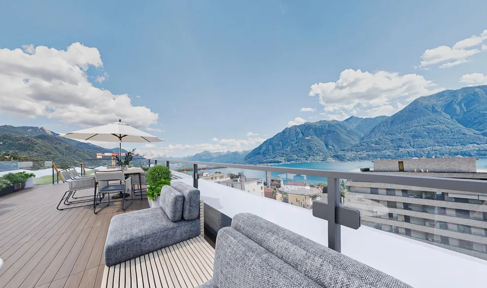 Luxuriöse 5.5-Zimmer-Penthouserwohnung mit großzügiger Dachterrasse