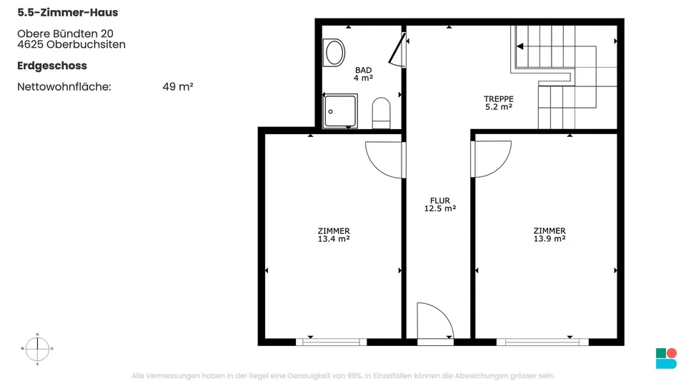 Elegantes 5.5-Zimmer-Haus in Oberbuchsiten – Foto 9 von 10