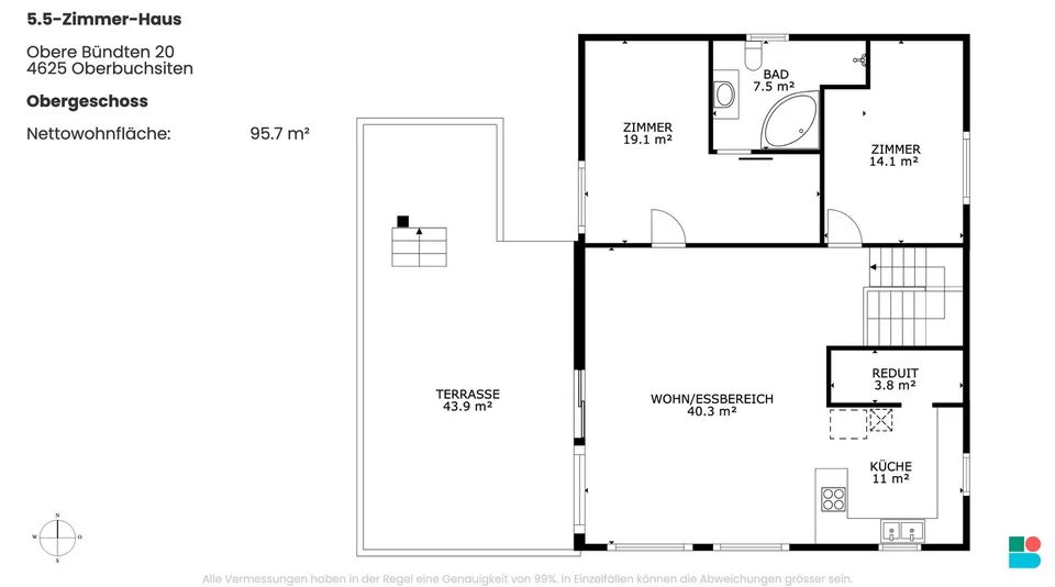 Elegantes 5.5-Zimmer-Haus in Oberbuchsiten – Foto 10 von 10