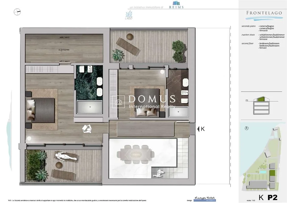 Lakefront apartment with garden – photo 7 of 8