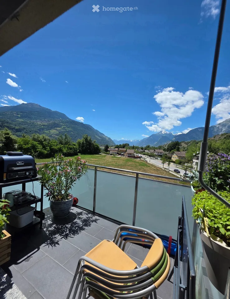 Appartamento attico di 4.5 locali con vista sulle montagne – Sion