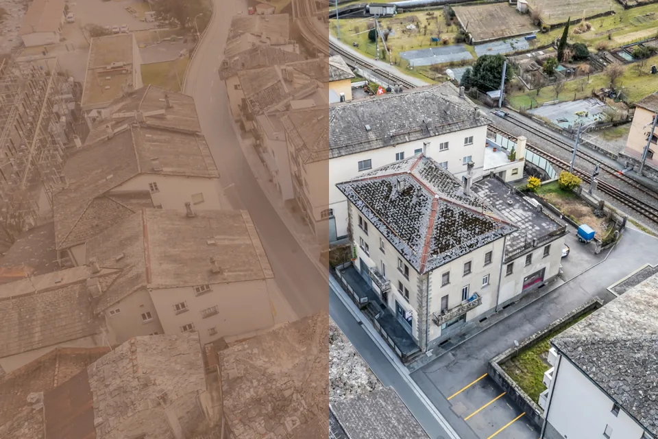 Historisches Gewerbe- und Wohnhaus