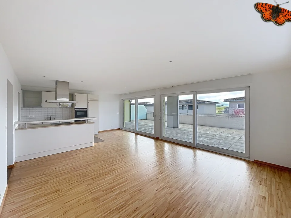 Magnifique appartement de 4,5 pièces à Neyruz avec terrasse géante !