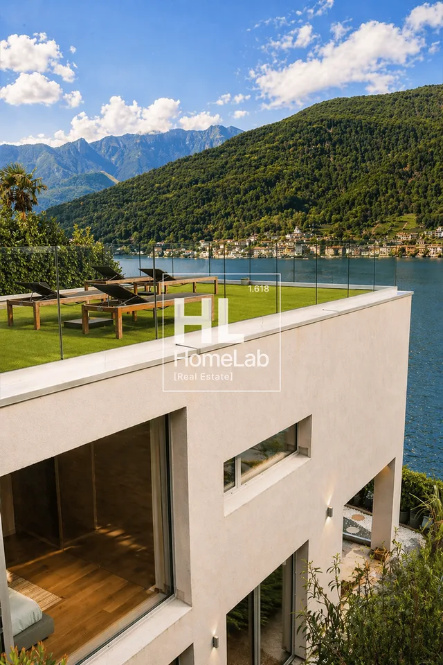 VILLA MODERNA CON PRESTIGIOSA VISTA LAGO – foto 7 di 14