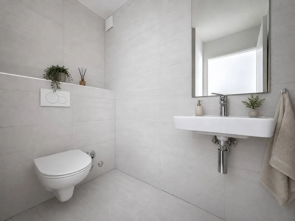 Appartement neuf de 2.5 pièces avec terrasse et jardin