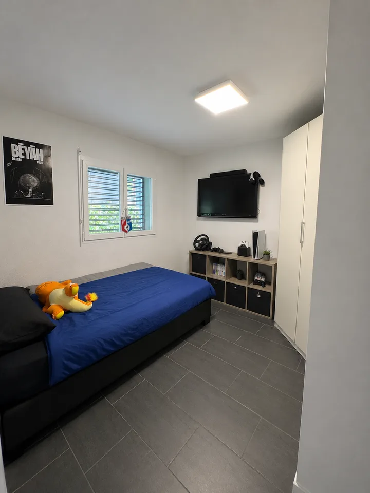 Casa familiare moderna di 5.5 locali a Saxon – Vista panoramica sulle montagne – foto 7 di 23