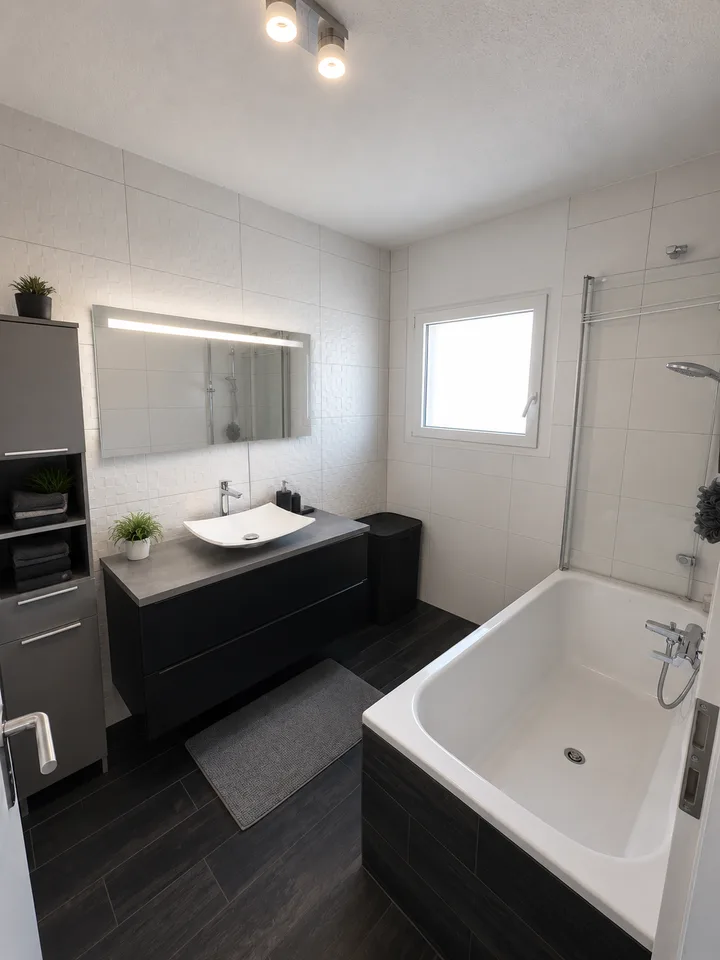 Casa familiare moderna di 5.5 locali a Saxon – Vista panoramica sulle montagne – foto 13 di 23