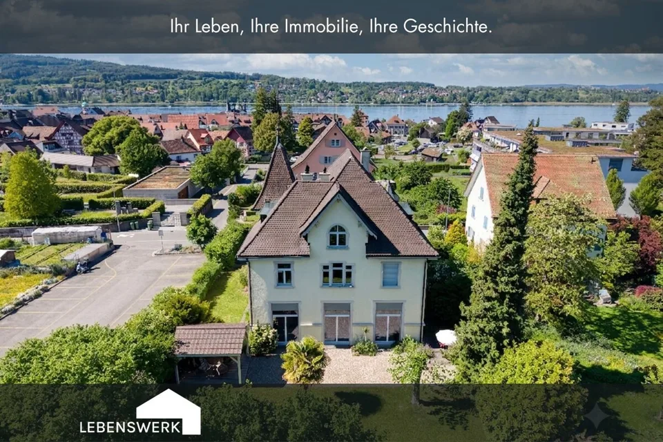 Ein Haus wie ein kleines Schloss. Historische Jugendstilvilla mit 3 Wo