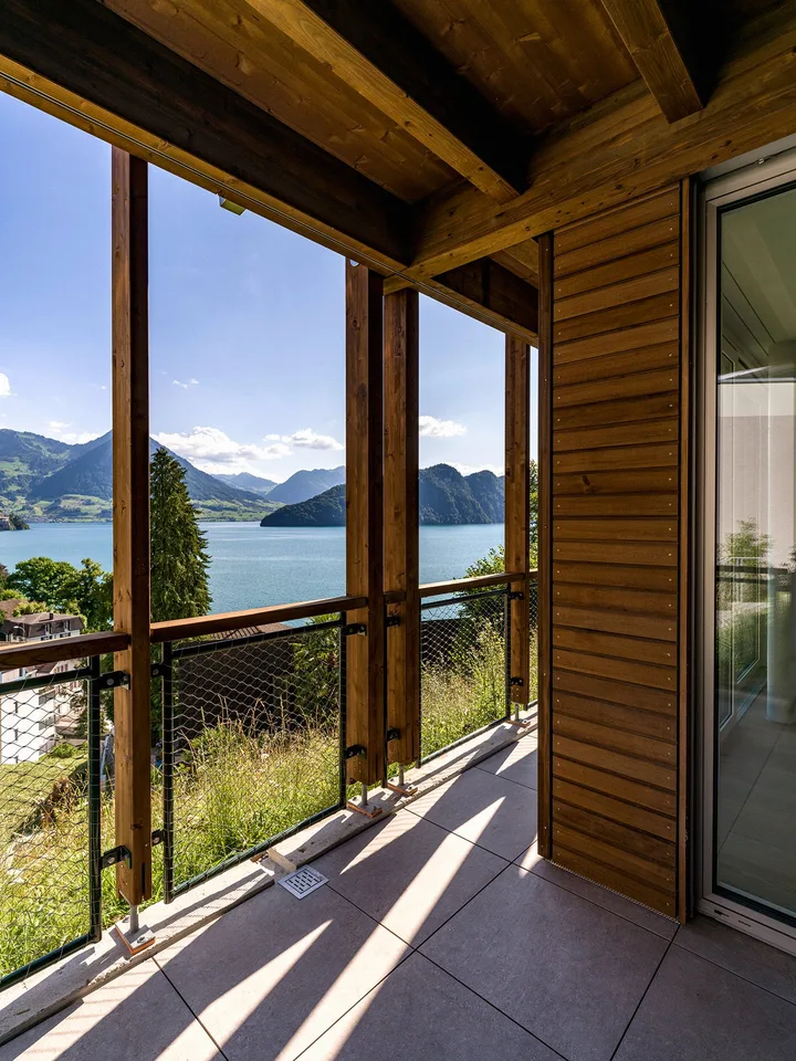 4.5-Zimmerwohnung in Vitznau – Wohnen mit Seeblick
