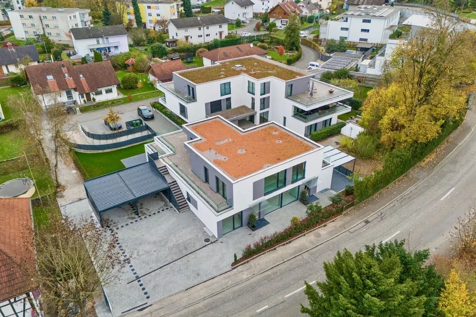 Exklusive, luxuriöse 2 Zimmer Eigentumswohnung mit 42 m2 Terrassenfläche