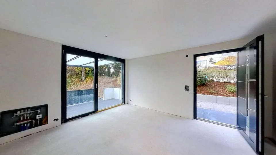 Exklusive, luxuriöse 2 Zimmer Eigentumswohnung mit 42 m2 Terrassenfläche