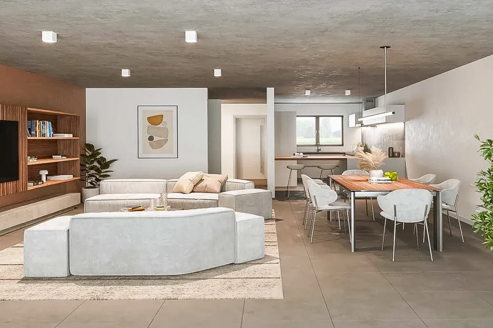 Casa con giardino a Genestrerio in un nuovo complesso residenziale