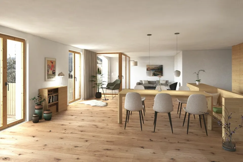 New construction project in Lain near Lenzerheide