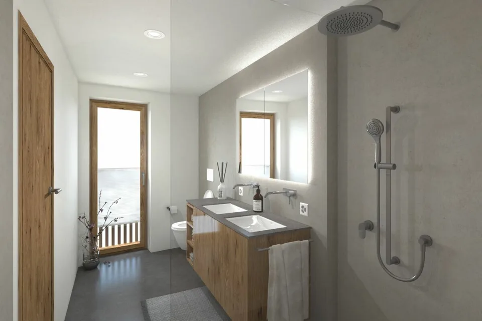 New construction project in Lain near Lenzerheide