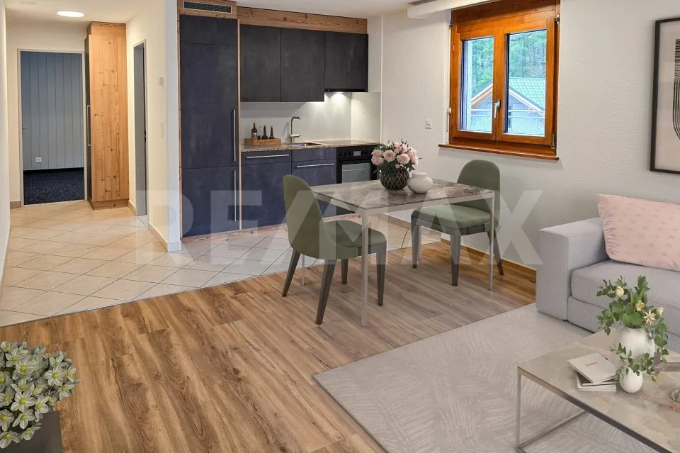 2.5-Zimmerwohnung mit grosser Terrasse und Matterhornsicht in Zermatt