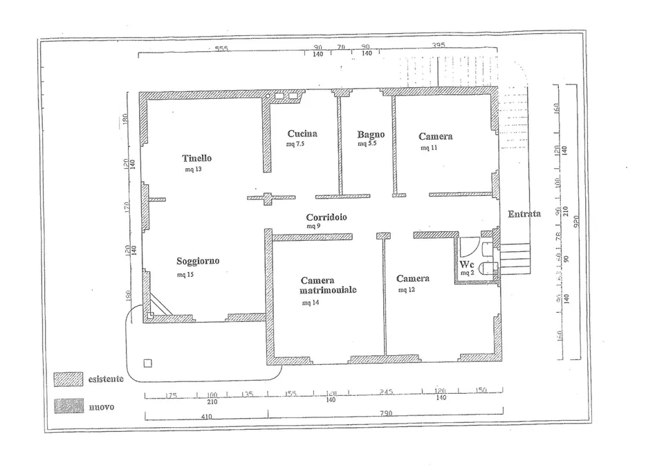 Casa bifamiliare in centro città