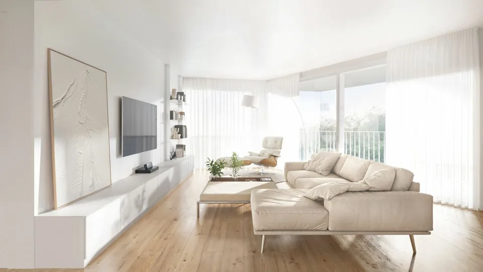 Prächtige und geräumige 3,5-Zimmer-Wohnung, in einer ruhigen und idyllischen Umgebung gelegen