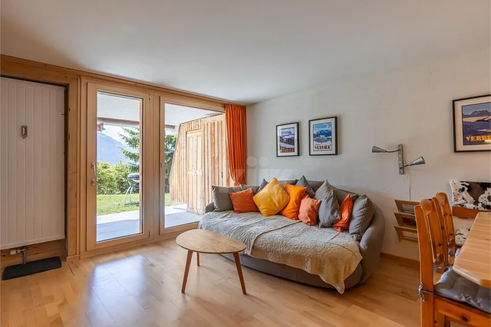 Au coeur de Verbier: Bel appartement avec terrasse