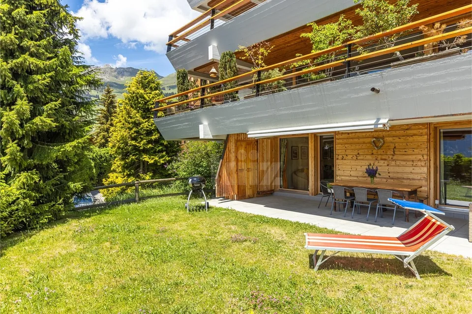 Nel cuore di Verbier: Bel appartamento con terrazza