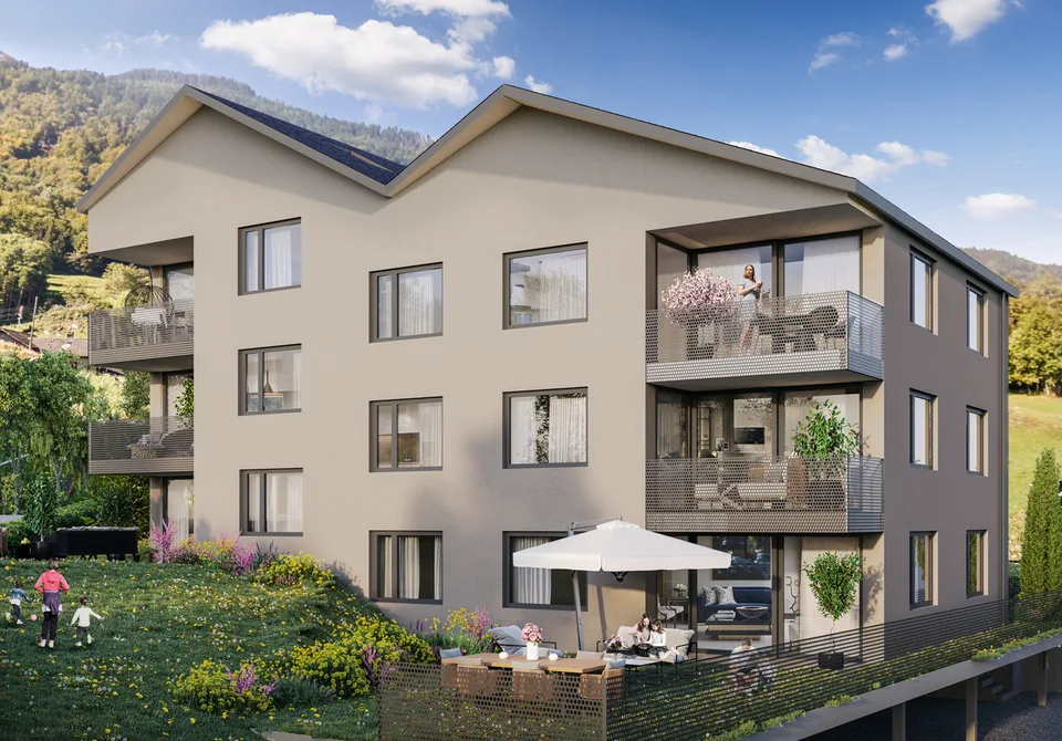 APPARTEMENT DE 4,5 PCES AVEC BALCON LOGGIA - VUE PANORAMIQUE - EN EXCLUSIVITÉ