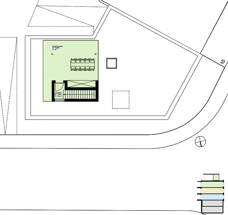 RESERVIERT: Exklusive 3.5 Zimmer Attika Wohnung mit Studio und grossem Dachgarten – Foto 19 von 22