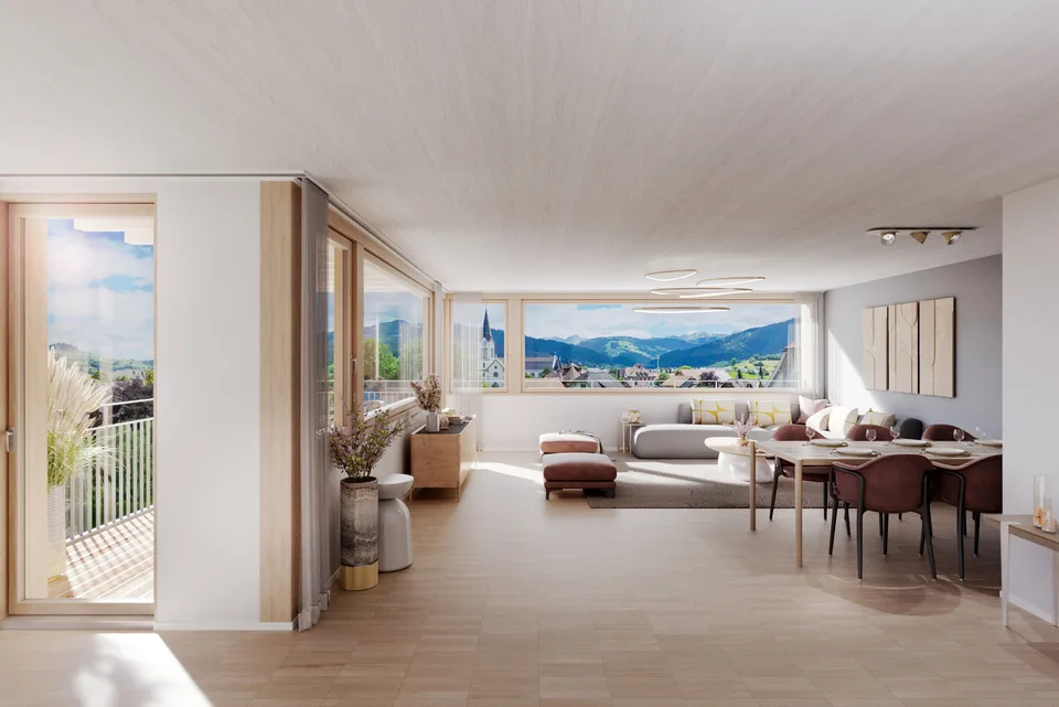 Appartement 102 - 3,5 pièces au 1er étage