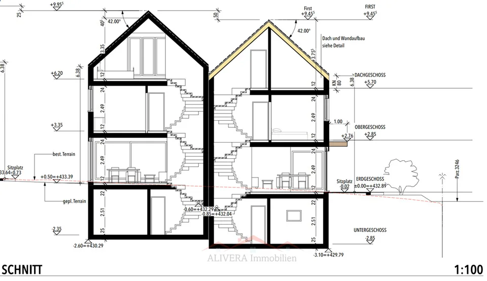 Doppeleinfamilienhäuser in 4254 Kleinlützel, Haus 2