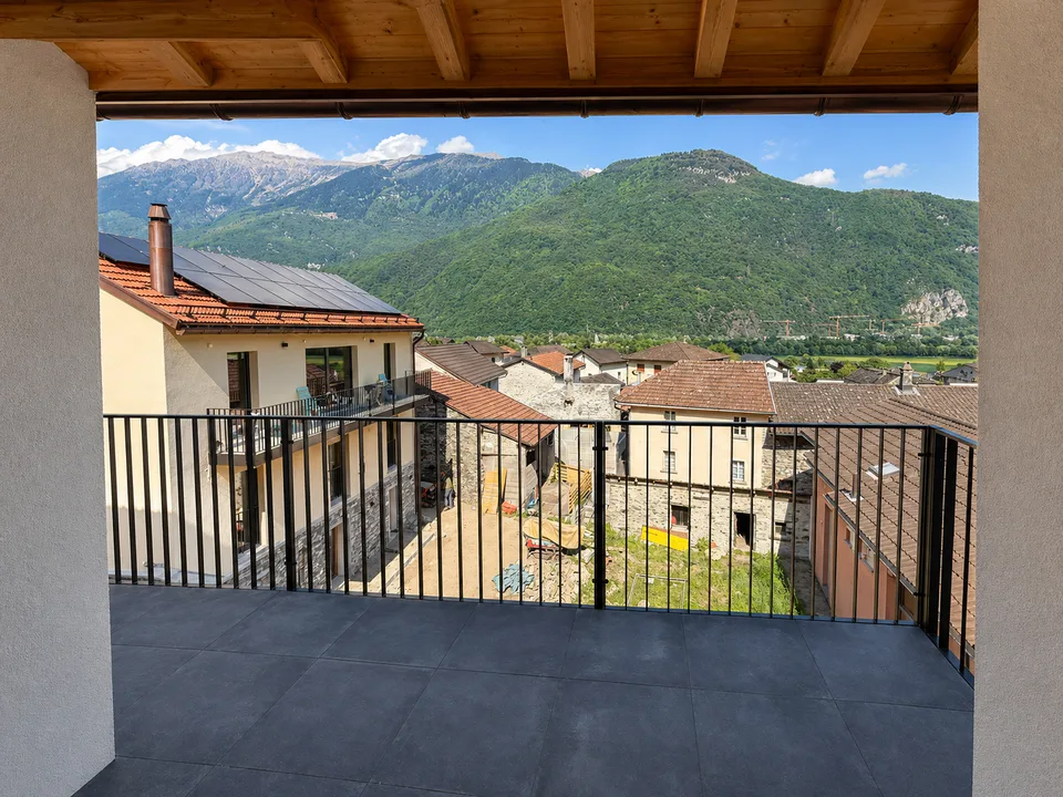 COSTRUZIONE 2026 MINERGIE P-ECO :APPARTAMENTO 3,5 LOCALI CON BALCONE - MÖGLICH ALS ZWEITWOHNSITZ