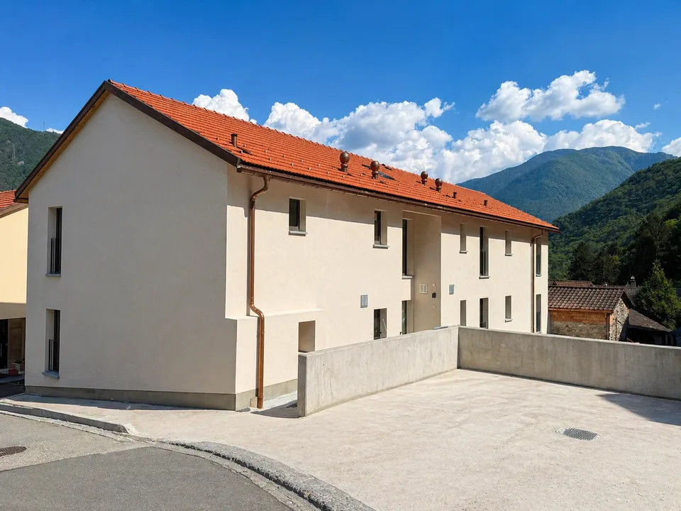 COSTRUZIONE 2026 MINERGIE P-ECO :APPARTAMENTO 3,5 LOCALI CON BALCONE - MÖGLICH ALS ZWEITWOHNSITZ