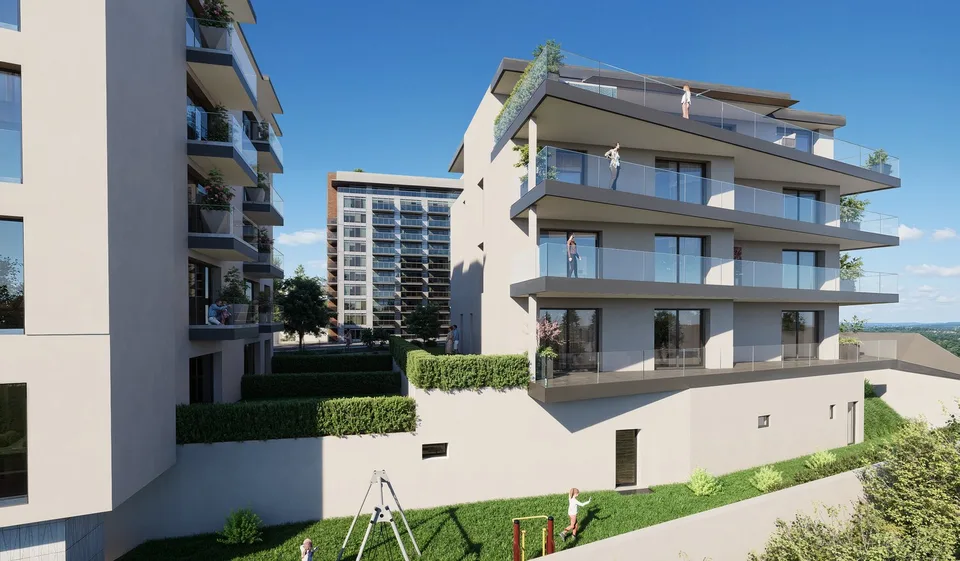 3,5 Lokale mit eigenem Garten oder Terrasse – Residenza Vesta