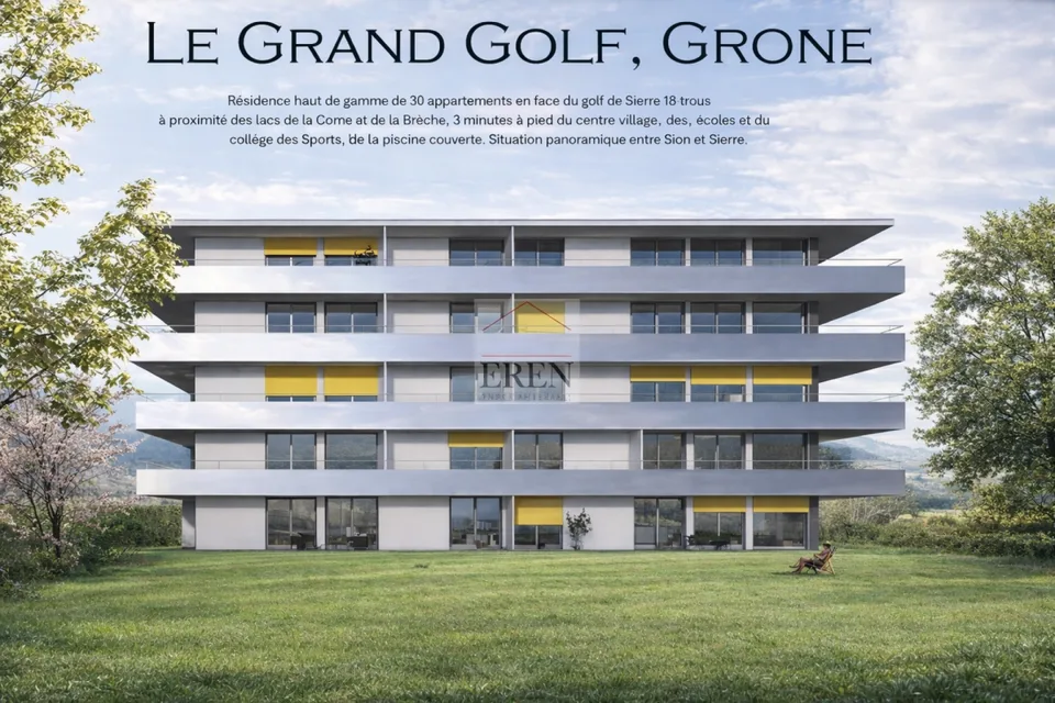 Dachgeschoss 3,5 Zimmer mit 103 m2 und Terrasse von 52 m2 Südost in Grône – Foto 16 von 16