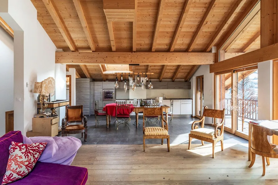 Penthouse mit 5.5 Zimmern in Le Châble