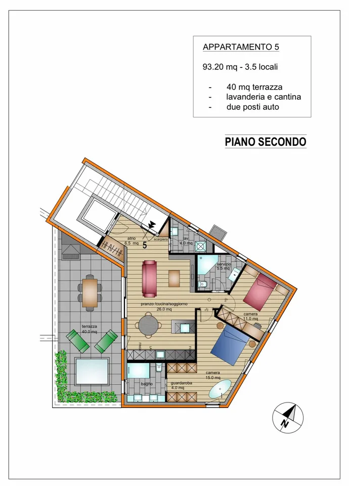 Appartamenti di nuova costruzione in vendita a Lumino – foto 14 di 14
