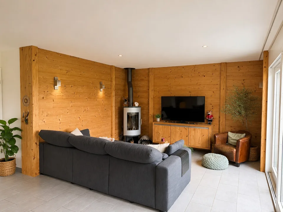 Casa a schiera di 7,5 locali con giardino idillico e piscina